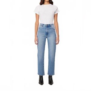 NEW Rolla's Original High-Rise Straight Brad Blue Jeans 25 2